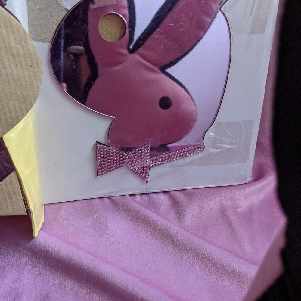 Original 13" vintage Playboy bunny shape mirror - Picture 8 of 8